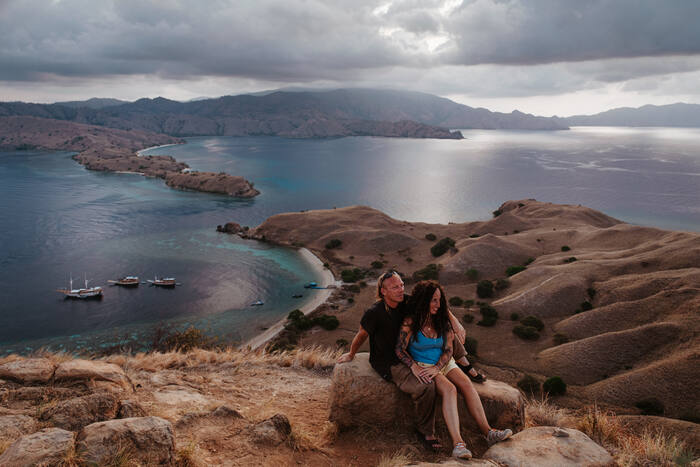 Zatoki wyspy Padar