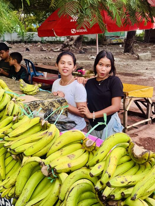Targ bananów — Indonezja