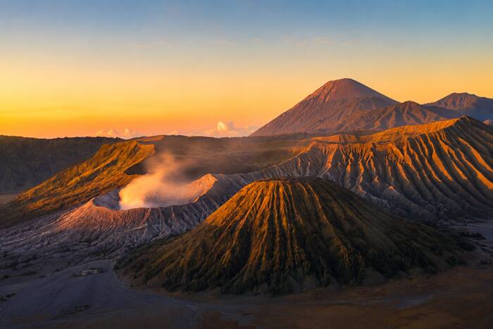 Panorama wulkanu Bromo
