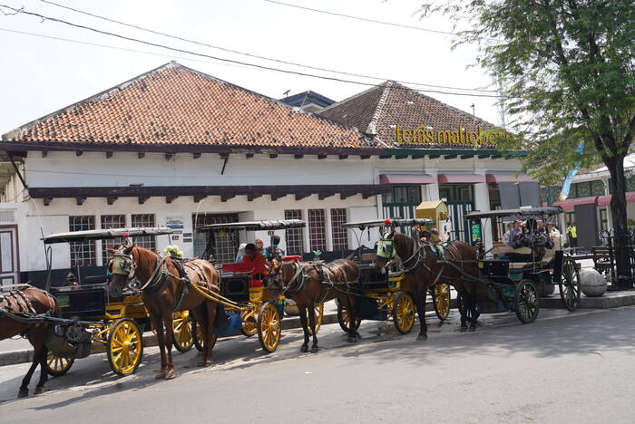 Dorożki Yogyakarty — Indonezja