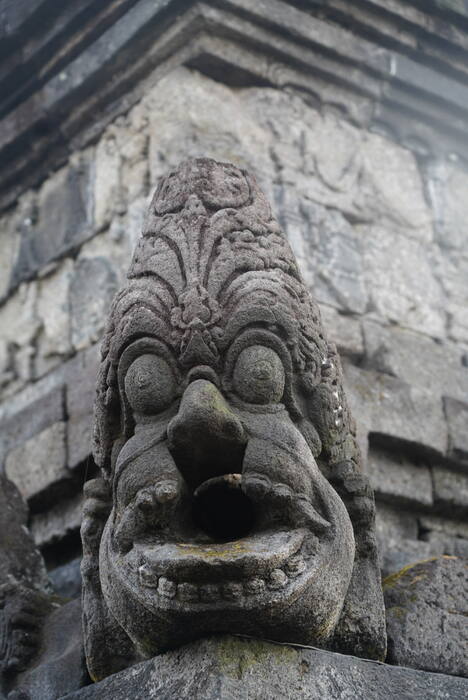 Kamienna twarz Borobudur — Indonezja