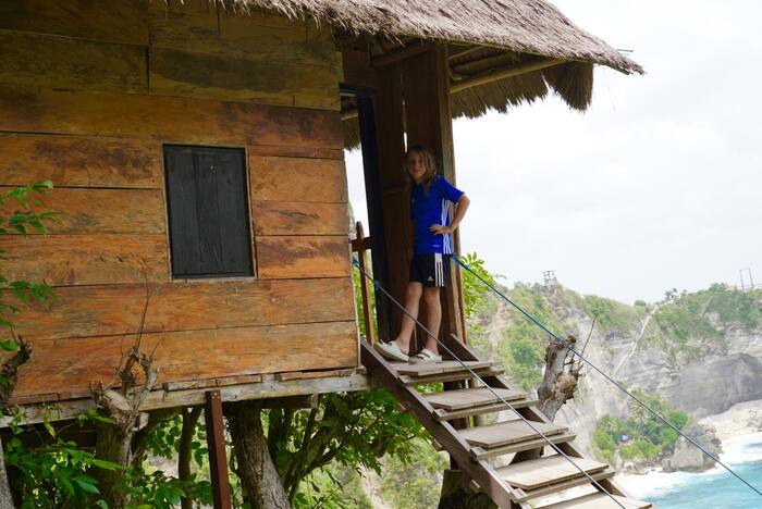 Domek na drzewie — Indonezja
