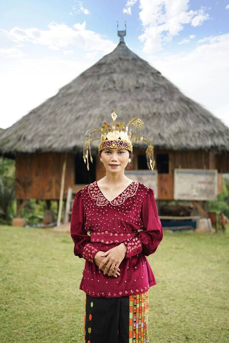 Gospodyni wioski — Indonezja